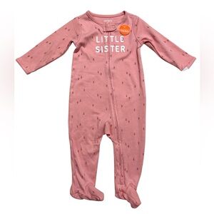 Carter’s Little Sister Sleeper NWT Sleep & Play Footie Pajamas